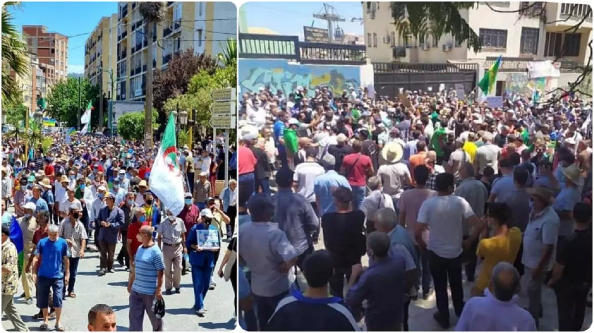 126e vendredi : nouvelle marche du Hirak à Tizi Ouzou