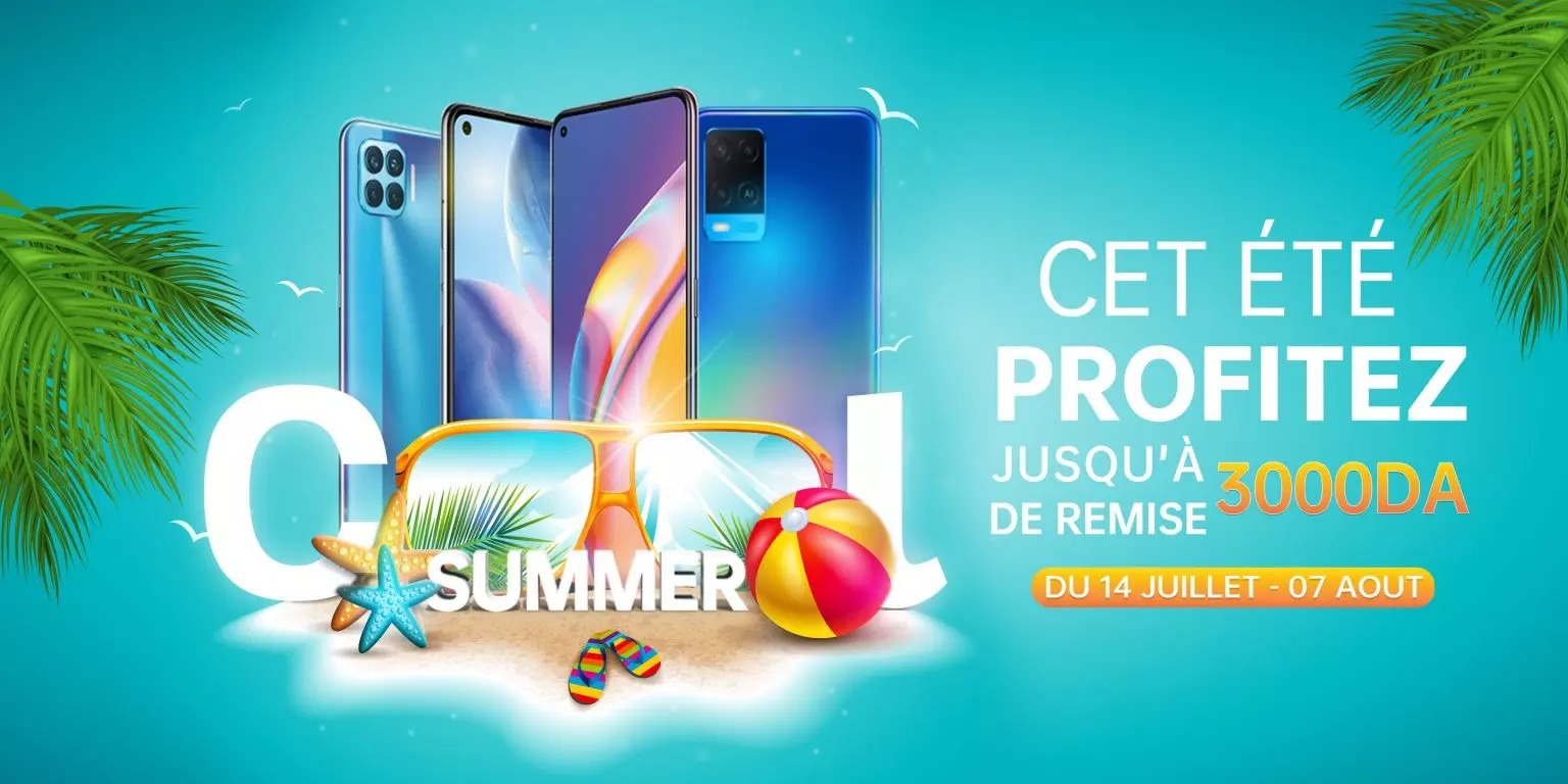 OPPO Algérie lance la promo Cool Summer