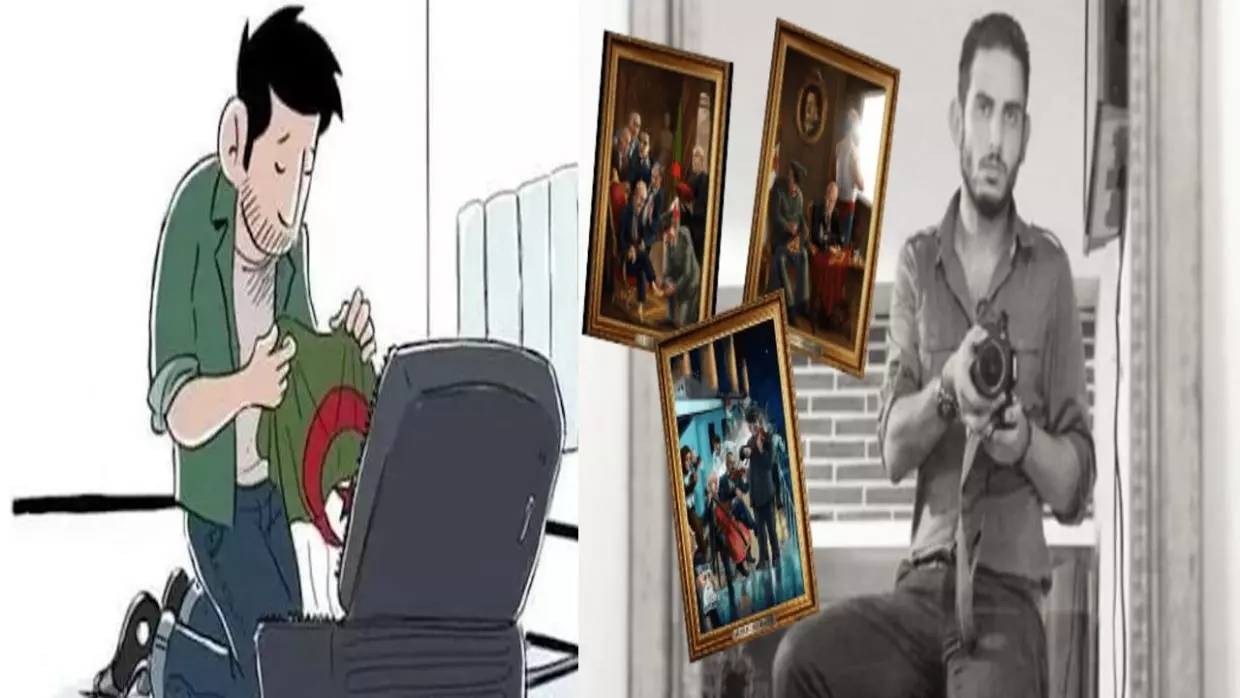 Le bédéiste Nime BD prend le chemin de l’exil vers la France