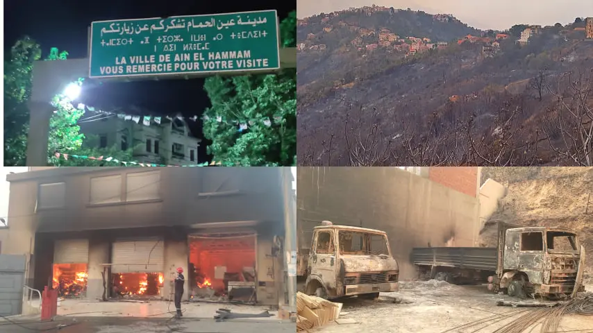 REPORTAGE. Incendies en Kabylie : retour sur l’horreur vécue à Ain El Hammam