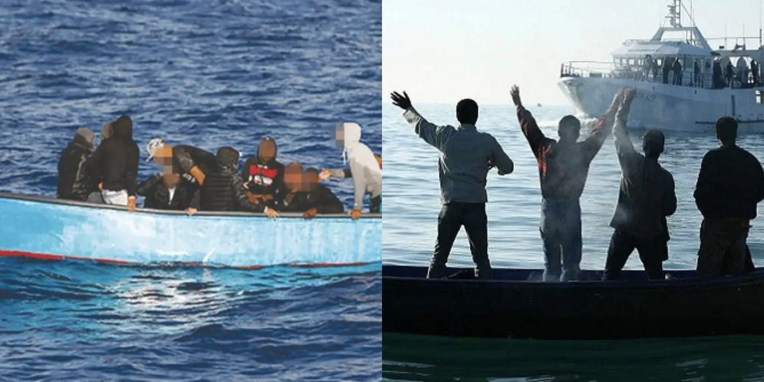 Mostaganem : 13 Harragas dont deux enfants secourus