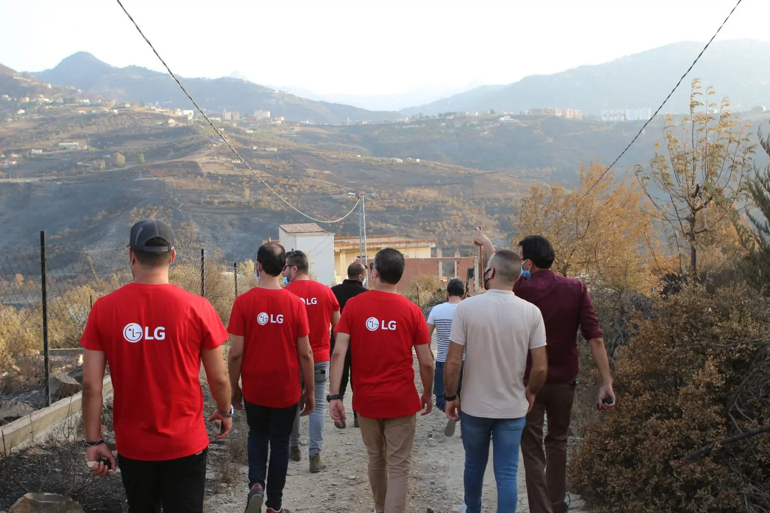 Incendies en Kabylie : LG Algérie apporte son soutien aux sinistrés