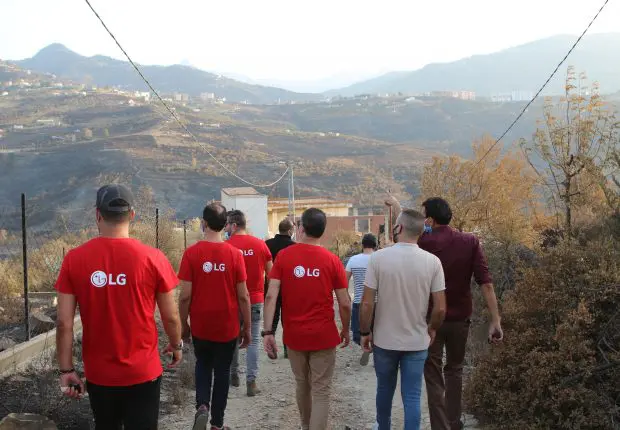Incendies en Kabylie : LG Algérie apporte son soutien aux sinistrés