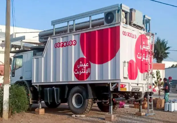 Ooredoo : intervention des équipes réseau dans les zones incendiées