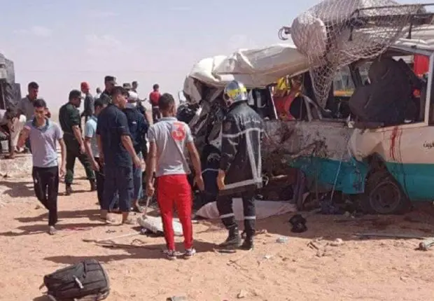 Drame à Naâma : un accident de la route fait 18 morts
