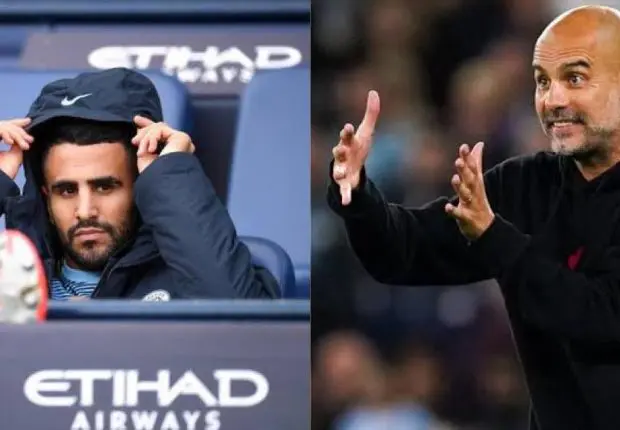 Mahrez encore absent dans le 11 entrant, Guardiola toujours en colère ?