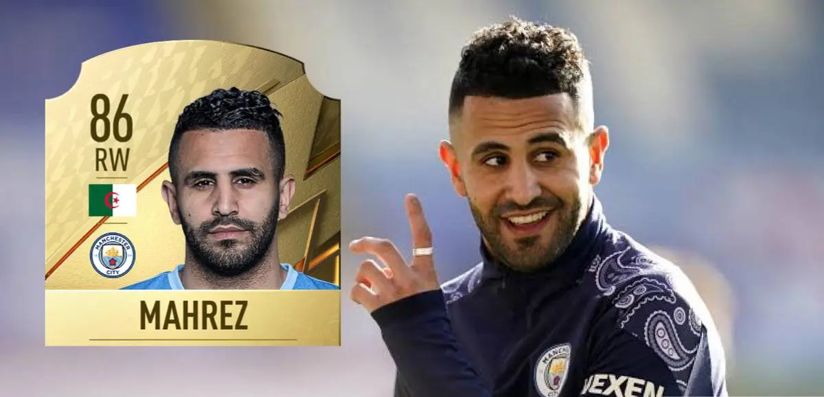 FIFA22 : Mahrez dans le Top 10 des dribbleurs