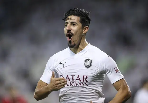 Bounedjah signe un joli doublé et séduit plus que jamais au Qatar