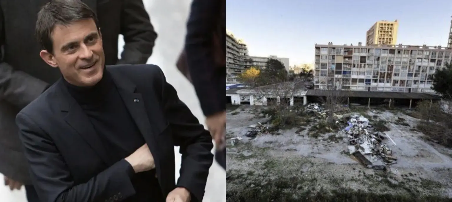 Manuel Valls suggère de raser les quartiers défavorisés de Marseille