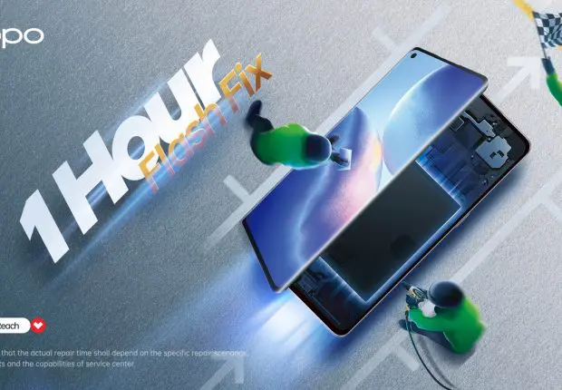 OPPO Algérie lance le service « réparation flash d&rsquo;une heure »