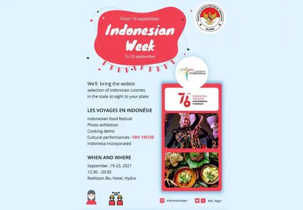 L&rsquo;ambassade de l&rsquo;Indonésie en Algérie lance le « indonesian week »