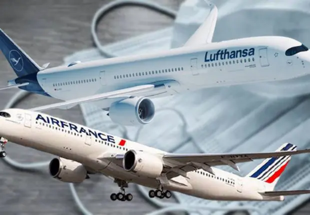 Air France et Lufthansa : nouvelles mesures concernant les masques