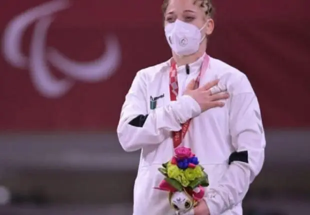 Chérine Abdellaoui médaillée et nouvelle Ambassadrice de bonne volonté