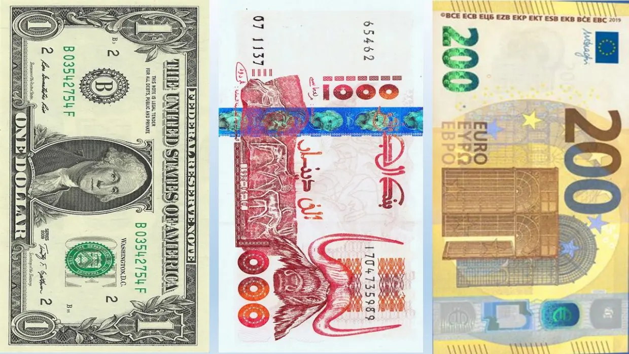 Taux de change du dinar : la situation de ce mardi 14 septembre