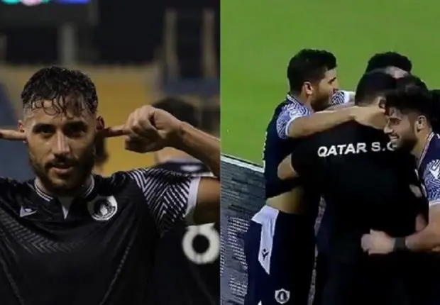 VIDEO. Belaili signe un doublé dont un incroyable but pour le Qatar SC