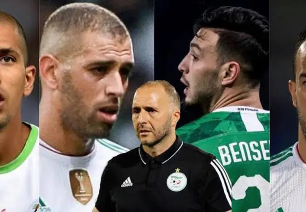 Match Algérie – Niger : Belmadi privé de 4 de ses stars ?