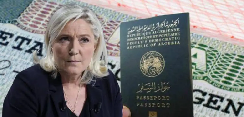 Visa Français pour les Algériens : Marine fait encore sa « Le Pen »