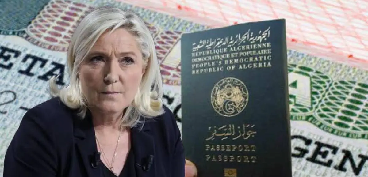 Visa Français pour les Algériens : Marine fait encore sa « Le Pen »