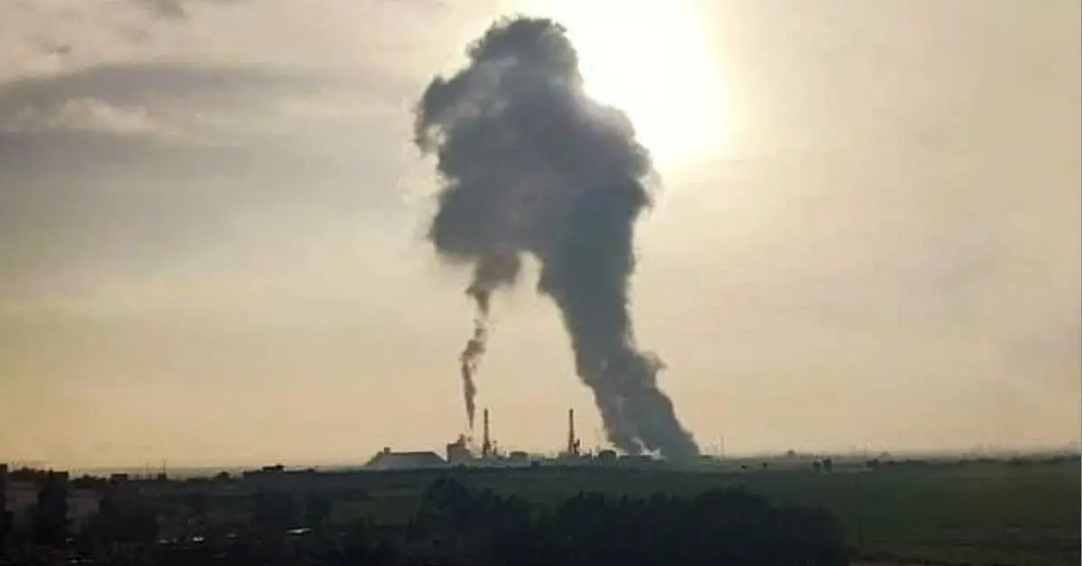 Oran : la Zone Industrielle d’Arzew secouée par une énorme explosion