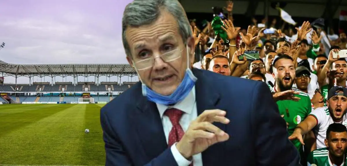 Retour des supporters dans les stades : la condition de Benbouzid