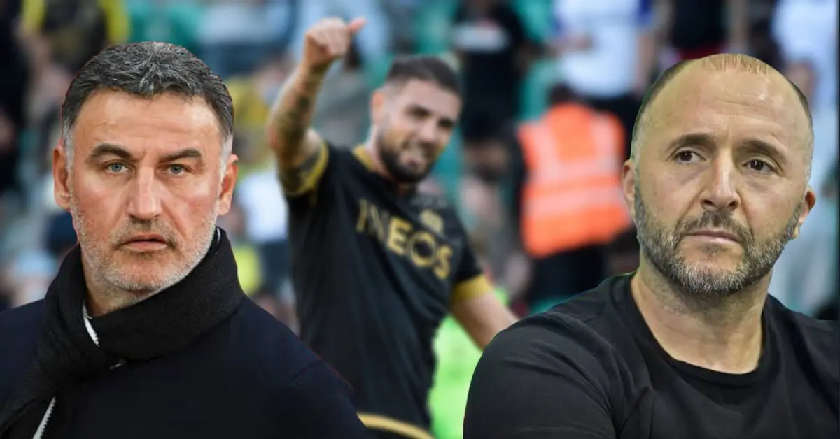 Polémique Delort : en colère, l’entraineur niçois s’en prend à Belmadi
