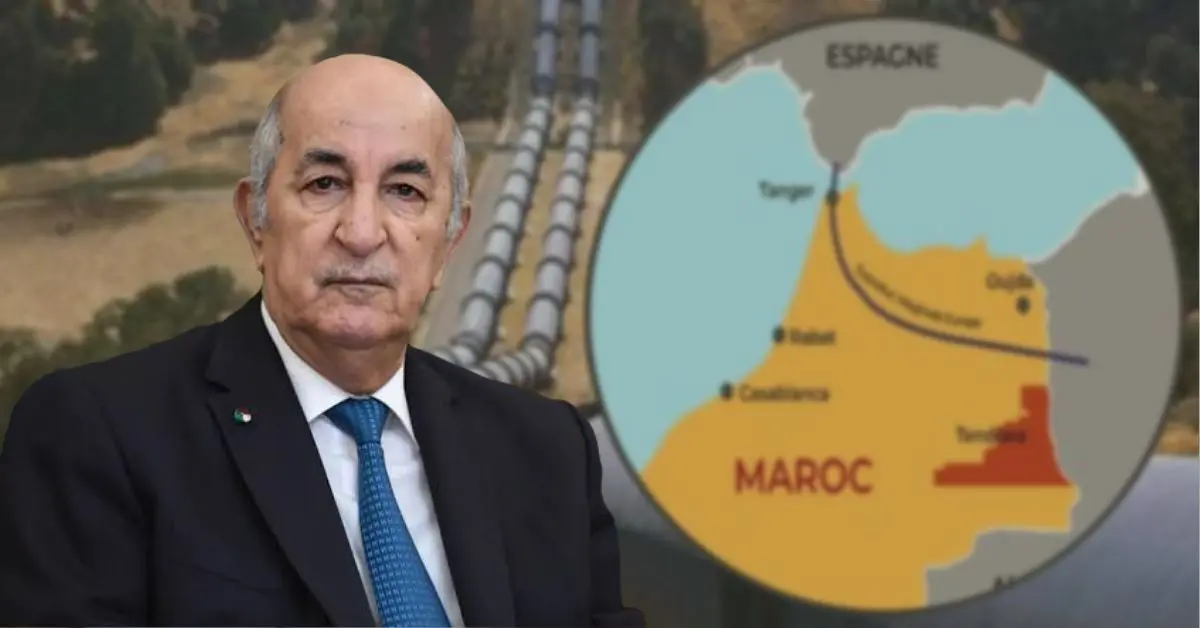 C’est officiel, l’Algérie ferme le gazoduc Maghreb – Europe