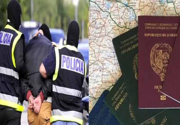 Passeports : un réseau de trafiquants algériens démantelé en Espagne