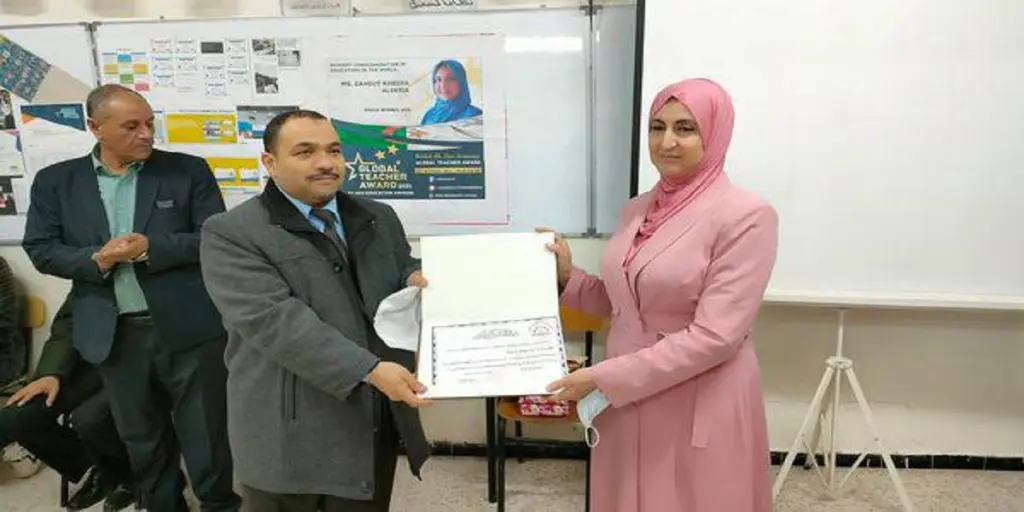 Une algérienne de Djelfa parmi les 100 meilleurs enseignants du monde