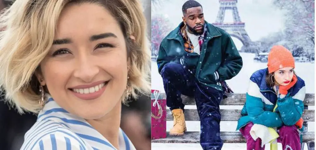 Shirine Boutella à l’affiche de la série Christmas Flow sur Netflix