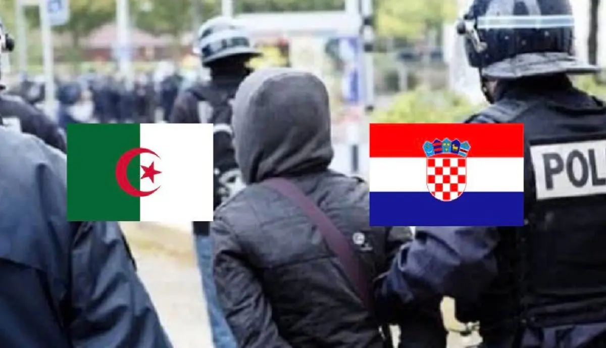 Croatie : quand un sans-papier Algérien s’en prend à un policier