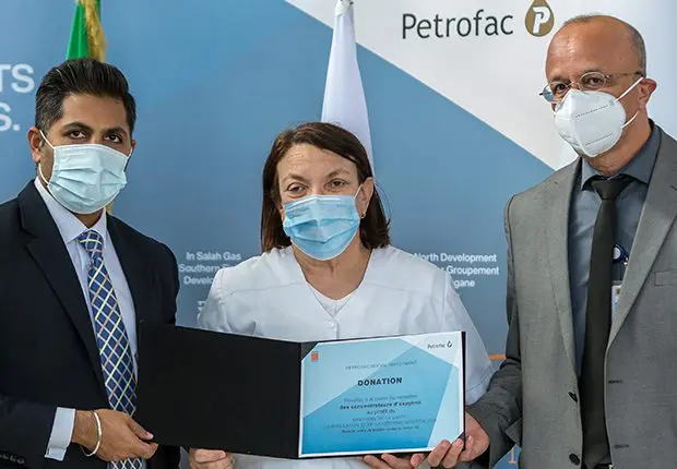 Petrofac Algérie fait don de 220 concentrateurs d’oxygène