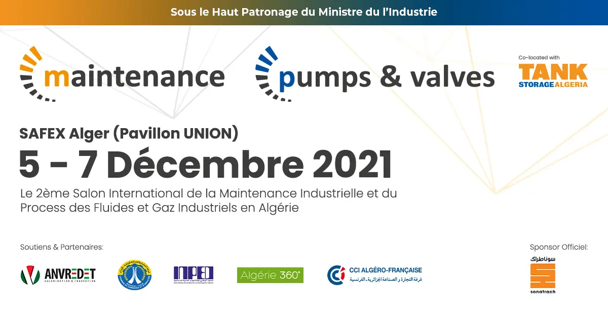Le Salon « Maintenance Pumps & Valves » de retour : il ouvre ses portes le 5 décembre