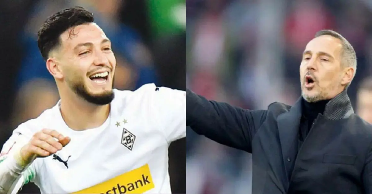 Allemagne : Adi Hütter fait l’éloge de Bensebaini