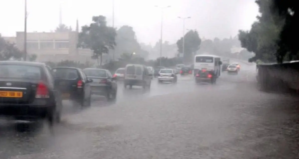 Alerte Météo : jusqu&rsquo;à 60 mm de pluies sur 13 wilayas