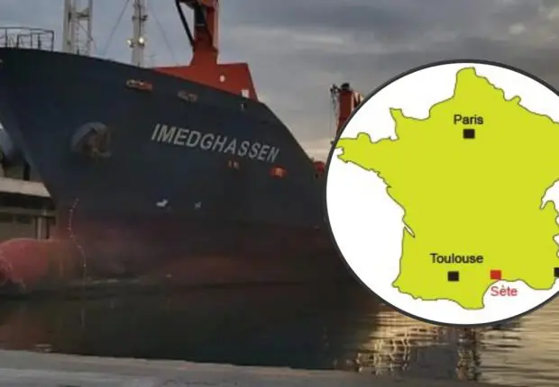 Port de Sète : les raisons du blocage du porte-conteneur algérien