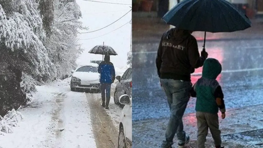 Météo Algérie : alerte pluie, vent et neige sur plusieurs wilayas aujourd’hui et demain