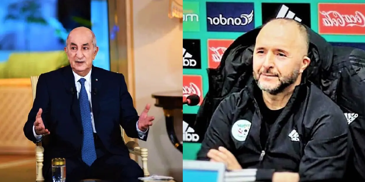 Equipe d’Algérie : Tebboune évoque « un complot contre Belmadi »