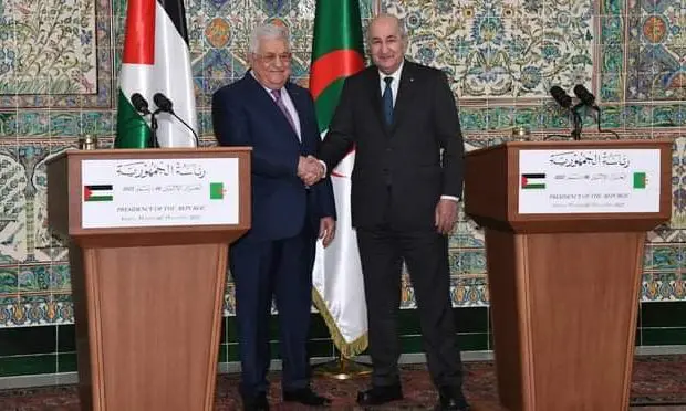 Mahmoud Abbas en Algérie : Tebboune accorde un soutien financier à la Palestine
