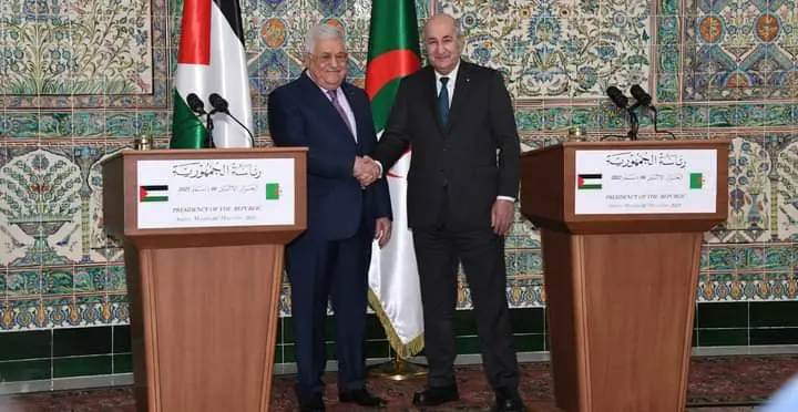 Mahmoud Abbas en Algérie : Tebboune accorde un soutien financier à la Palestine