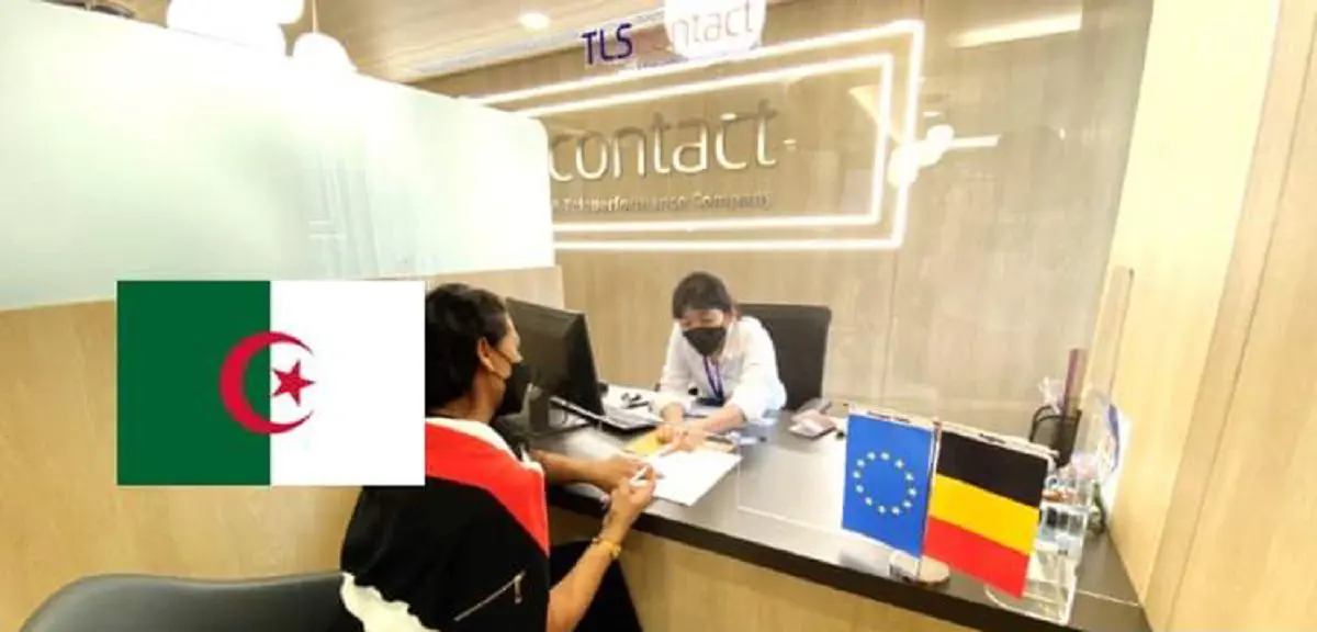 Visa Belgique en Algérie : TLS contact annonce des changements