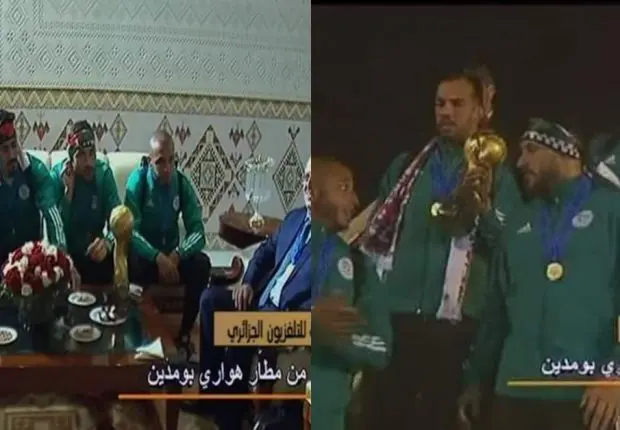 Arrivée de l’EN: les Algériens critiquent la qualité d’image de l’ENTV