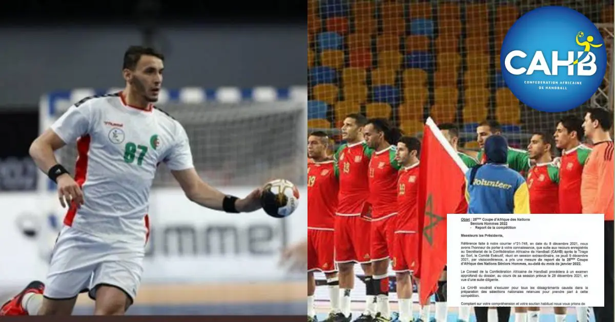 Prévue à Laayoune, la CAN de Handball reportée : énième coup dur pour le Maroc