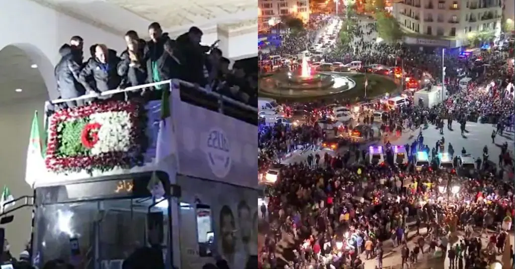 VIDEOS. Coupe arabe : les verts acclamés par une immense foule à Alger
