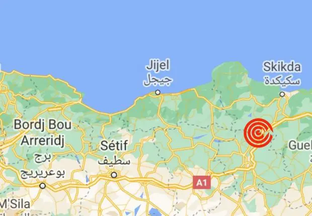 La wilaya de Skikda secouée par un tremblement de terre