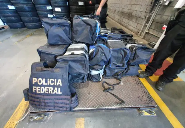 Trafic de cocaïne : 481 Kg destinés pour l’Algérie saisis au Brésil