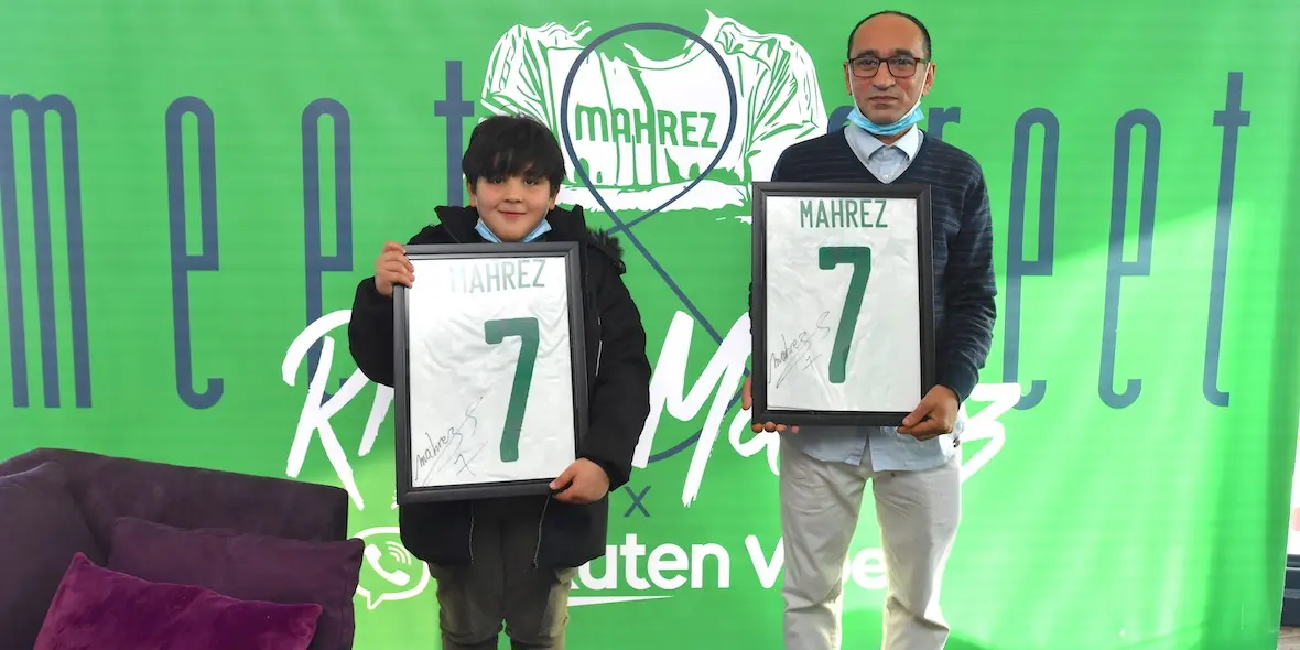 Viber réunit les fans et Mahrez dans une rencontre exclusive