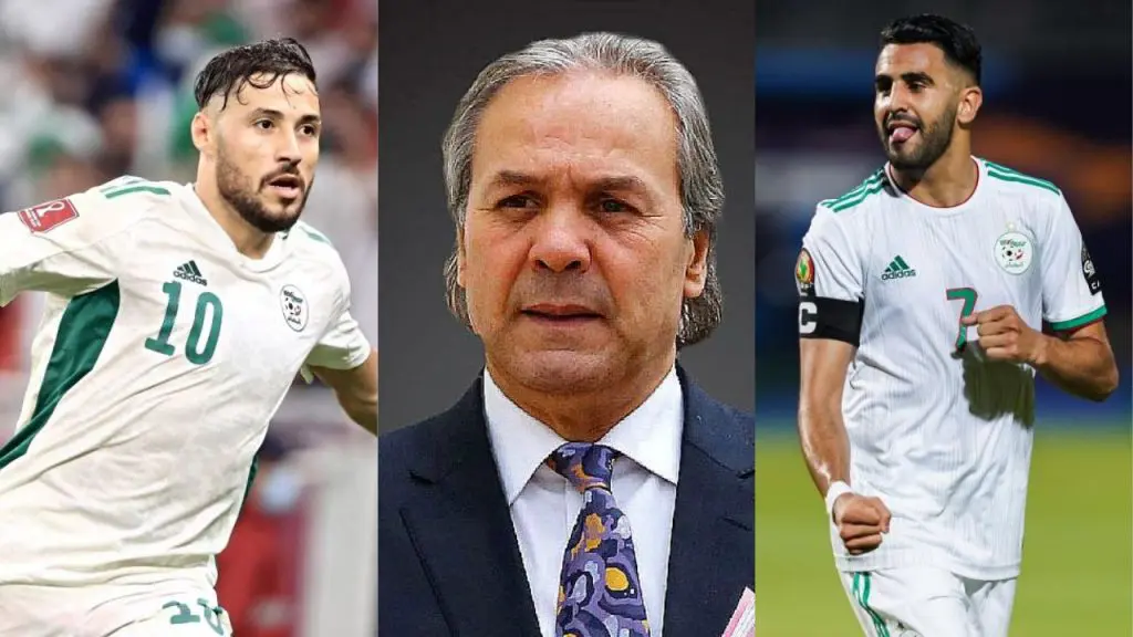 Tansferts : Madjer donne des conseils à Mahrez et Belaili