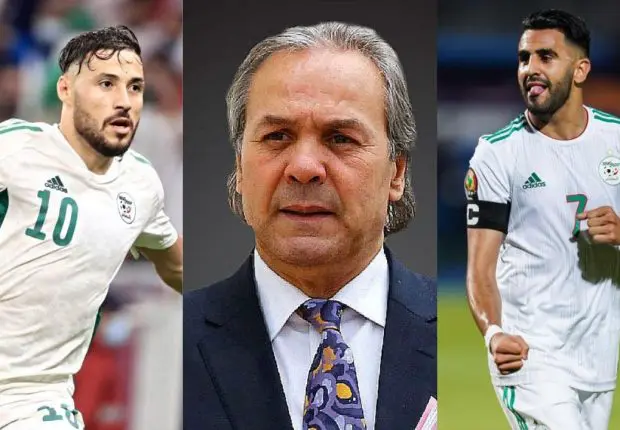 Tansferts : Madjer donne des conseils à Mahrez et Belaili