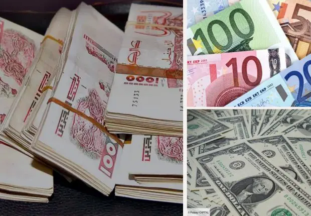 Devises : le taux de change du dinar ce lundi 27 décembre