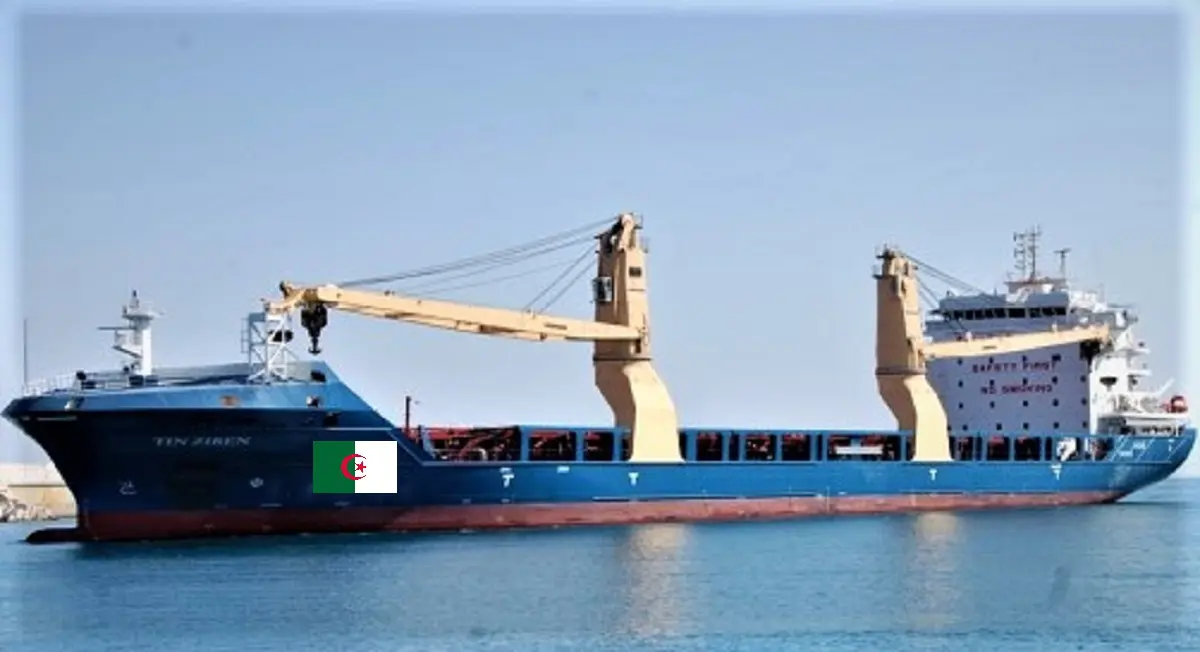 Retenu en Espagne, le navire algérien « Tinziren » enfin libéré